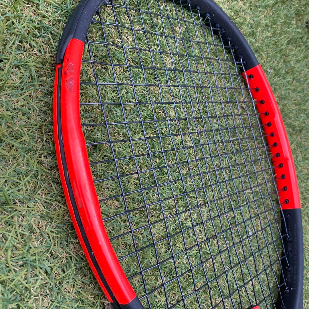Wilson Pro Staff テニスラケット 赤黒　張人　TSGT 11