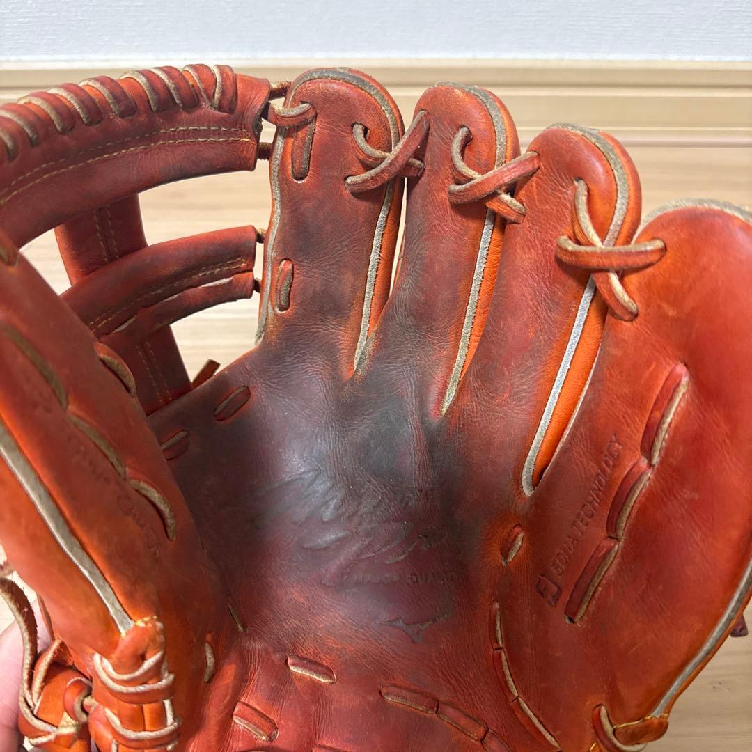 ミズノプロ野球グローブ オレンジ早い者勝ち‼️ 本日限り26000円