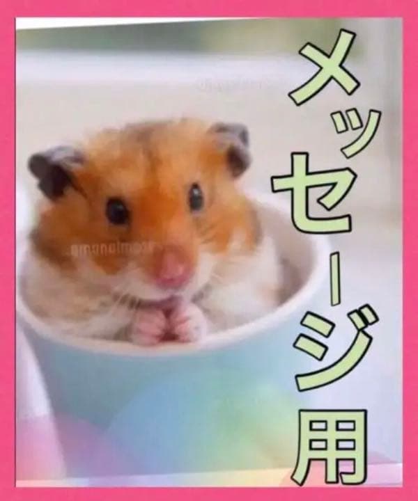メッセージ用♪