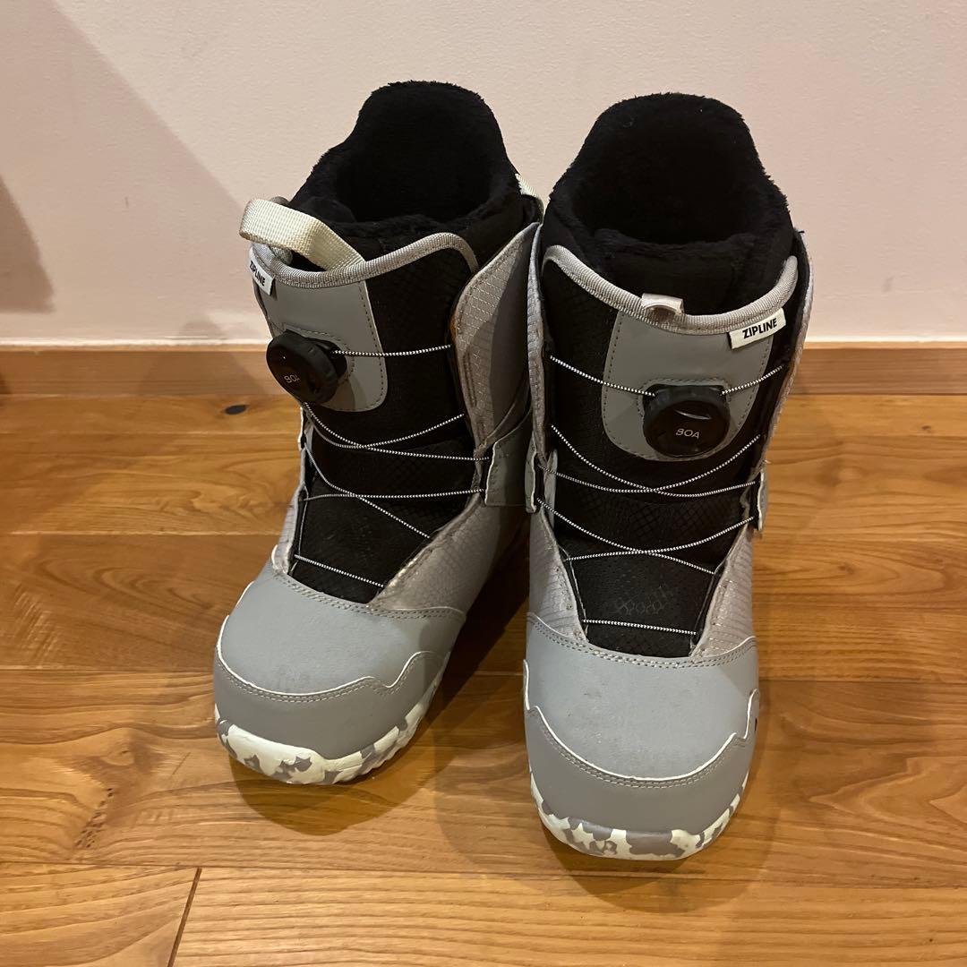 Burton ジップライン　キッズ　スノーボードブーツ　7K 25cm