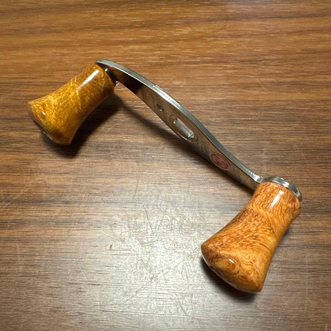 ハンドメイドウッドハンドルノブ ハネダクラフト アブ2500c 2501c ①