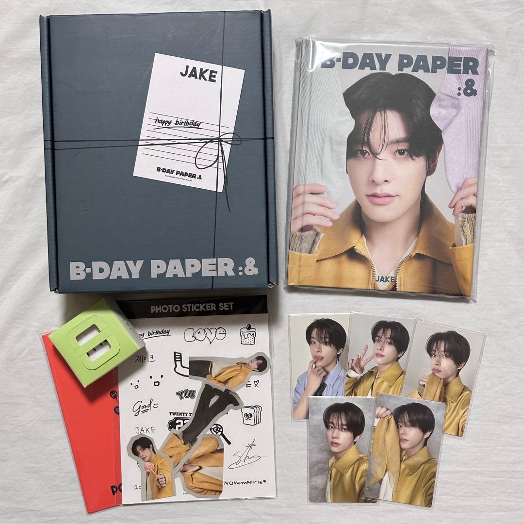 ENHYPEN ジェイク B-DAY PAPER 抜けなし