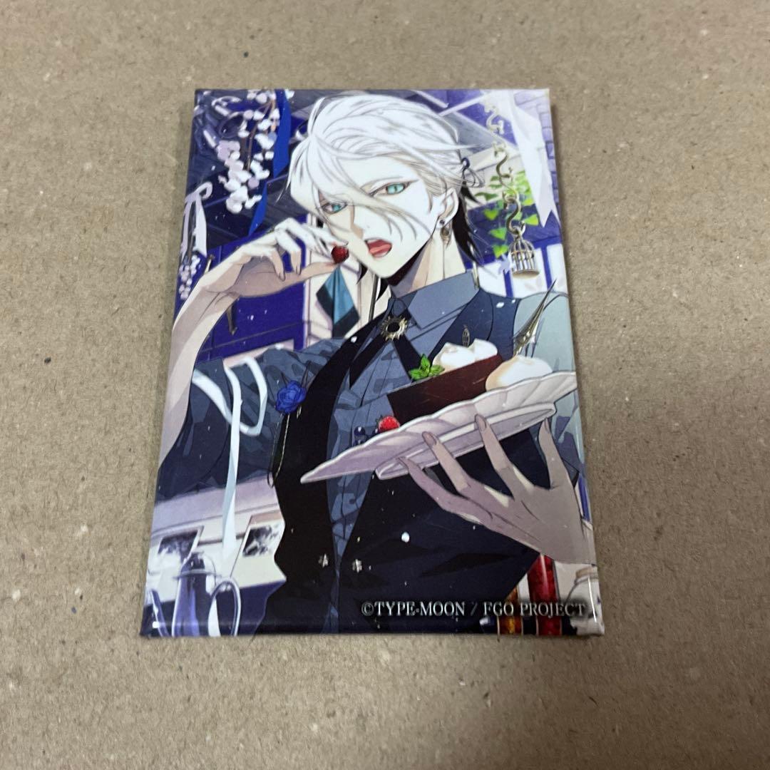 FGO Fate ガトー・オ・ショコラ　スクエア缶バッジ　カルナ
