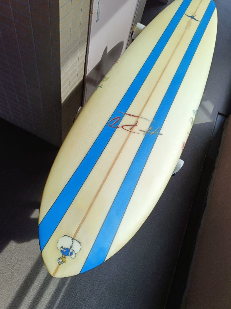 ドナルドタカヤマ　本人シェイプ　ヴィンテージ　フローエッグ 7.4''　湘南手渡