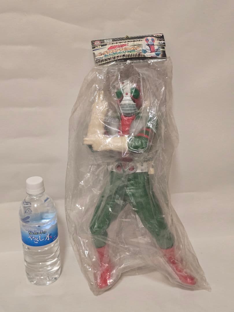 【1999年当時物・未開封】仮面ライダーV3 DXビッグサイズ ソフビ