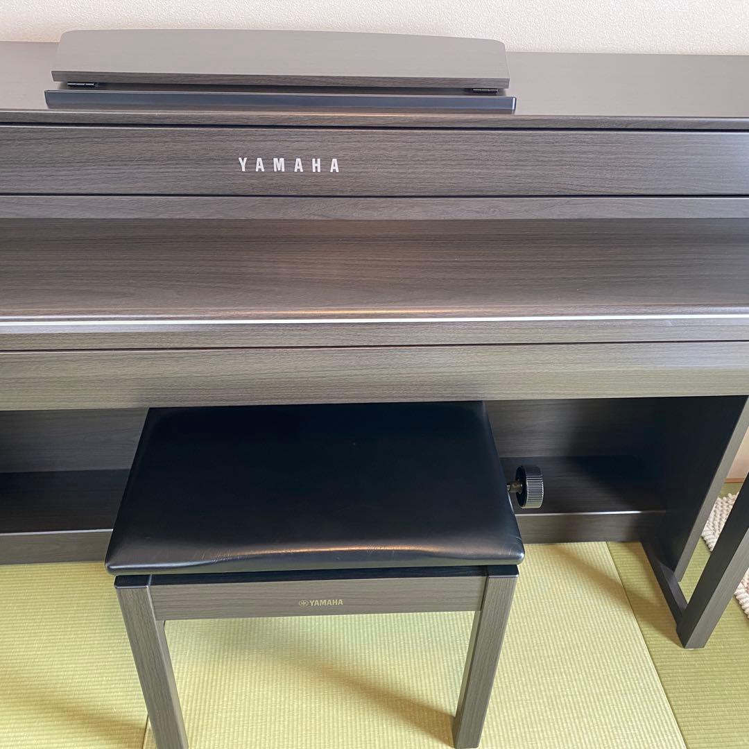 YAMAHA 電子ピアノ ダークウッド イス付き