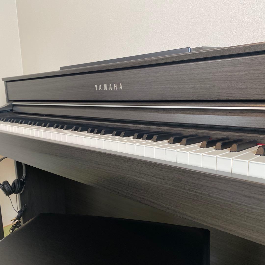 YAMAHA 電子ピアノ ダークウッド イス付き