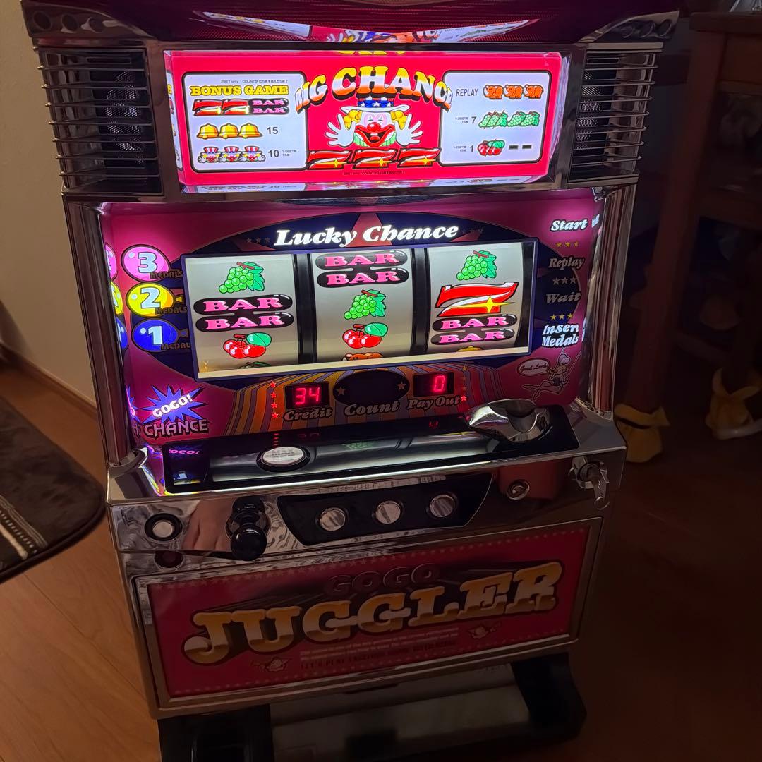 ゴーゴージャグラー　実機