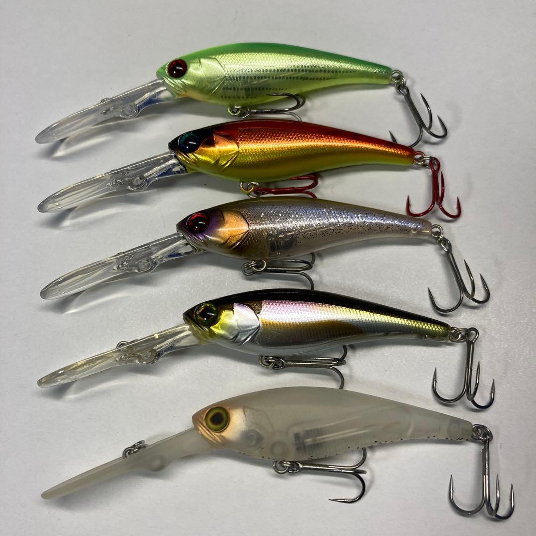 【美品】ジャッカル ソウルシャッド 62DR-SP ５セット