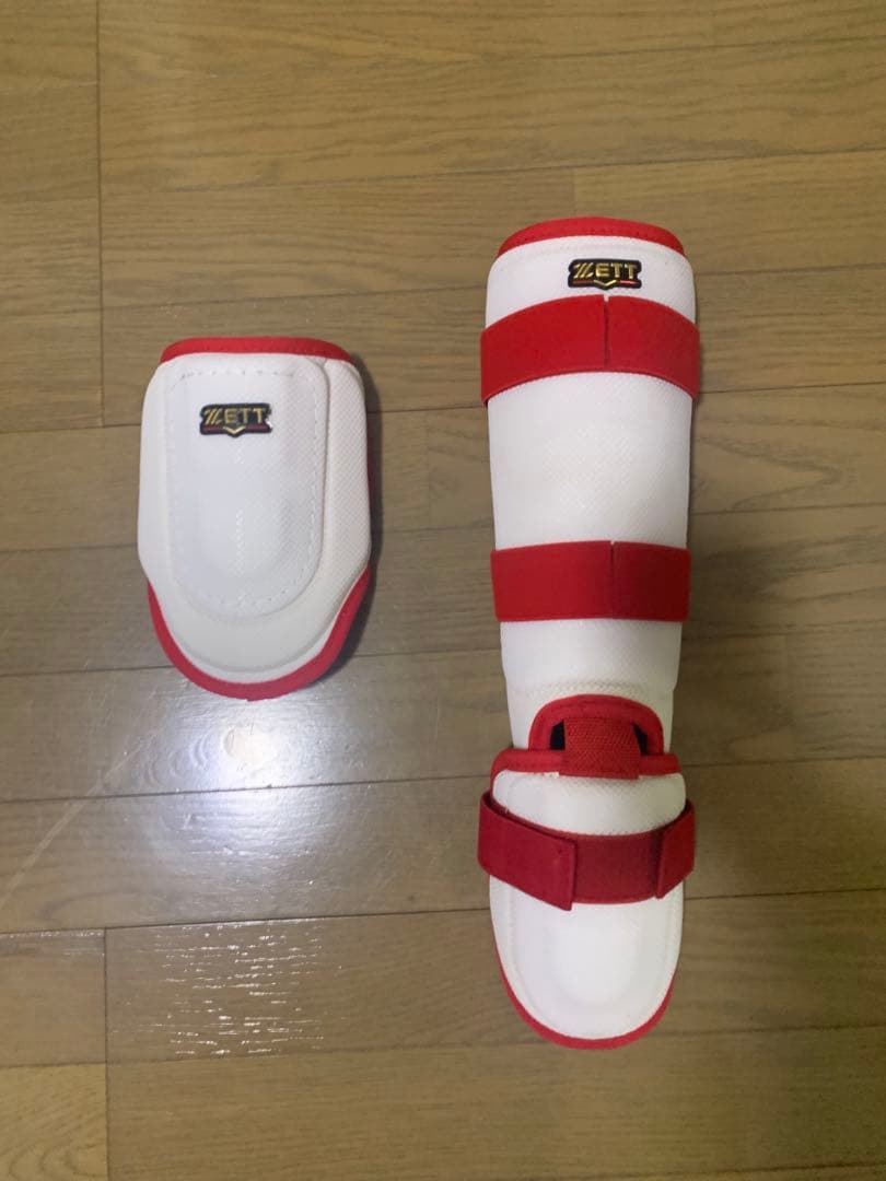 【バラ売り不可】ZETT エルボーガード フットガード 左右兼用