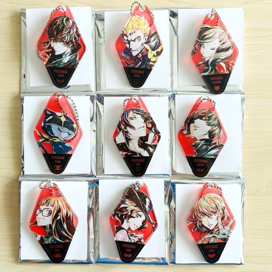 ペルソナ5 トレーディング Ani-Art アクリルキーホルダー 全9種