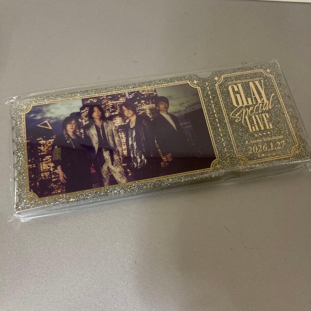 LAWSON 50th GLAY Special LIVE アクリルブロック