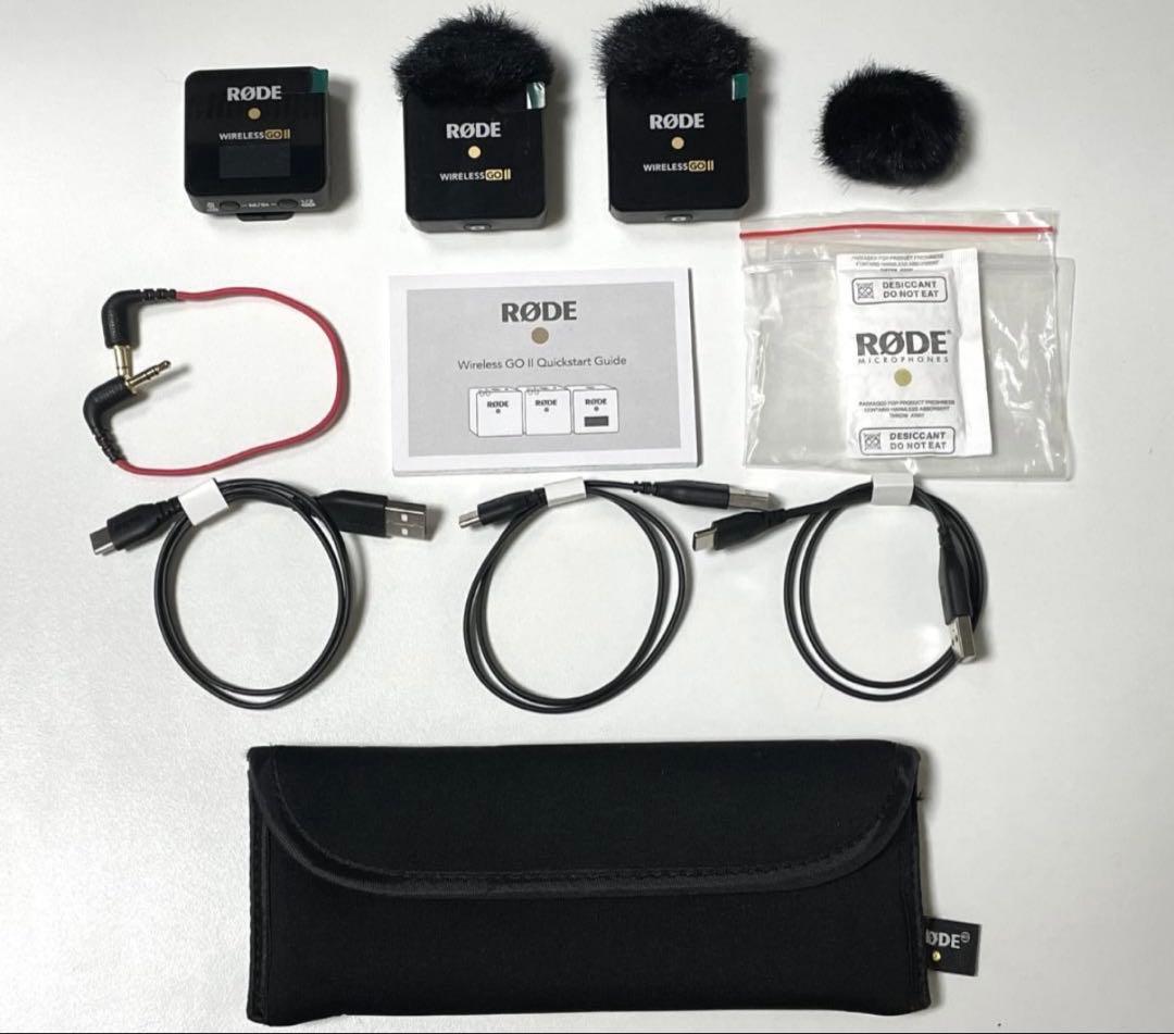 【新品未使用】RODE Wireless GO II ワイヤレス ゴー II