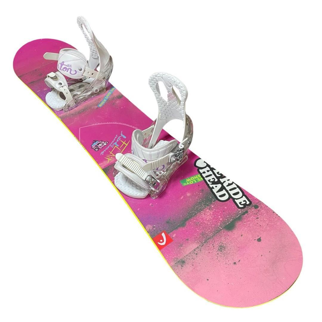 【初心者でも乗り易い】スノボドセット「HEAD×BURTON」138 レディース