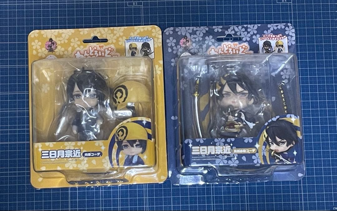 【ねんどろいどこ～で】三日月宗近／内番コーデ、真剣必殺コーデ