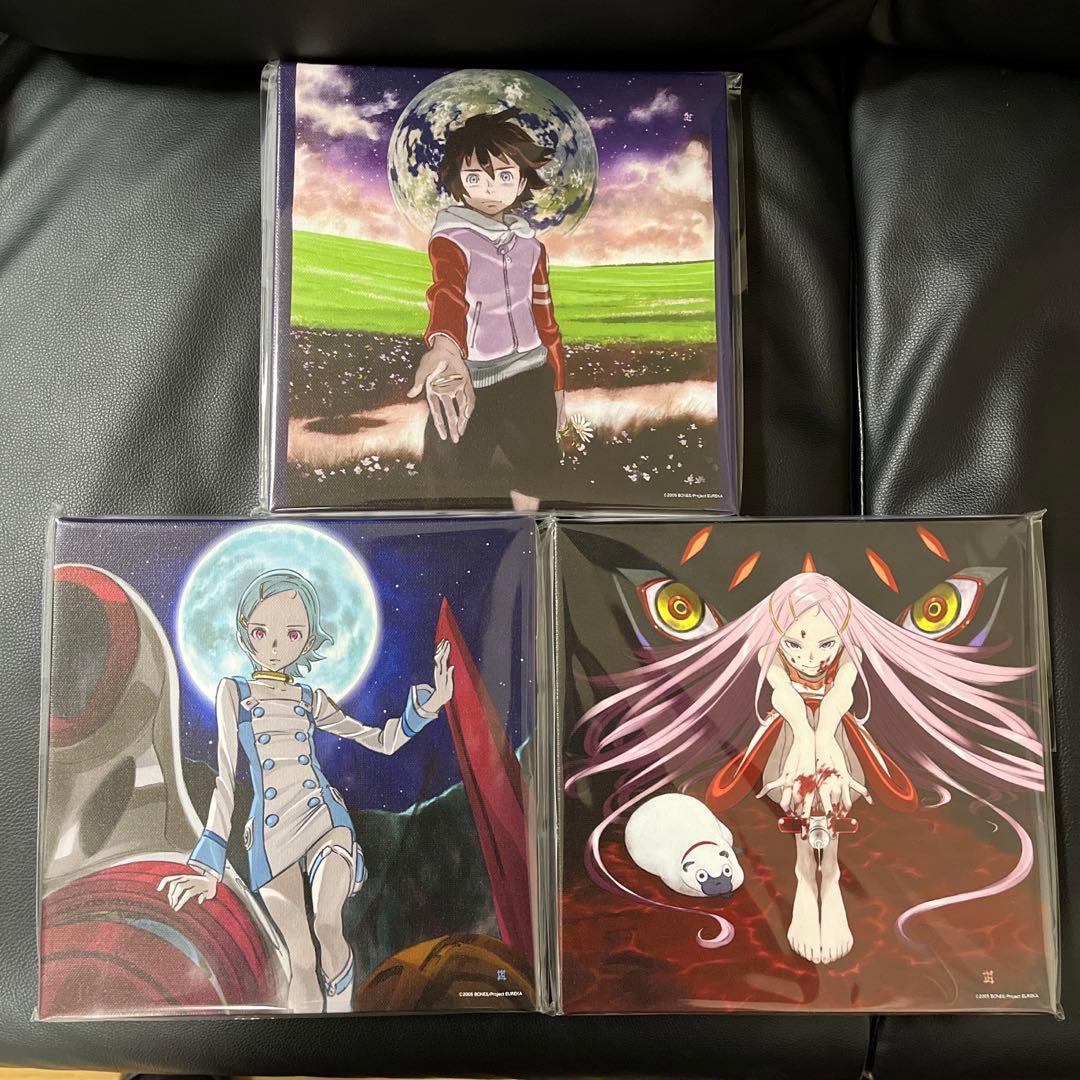 新品　交響詩篇エウレカセブン 20周年記念展　限定　アートボード　3種　全種