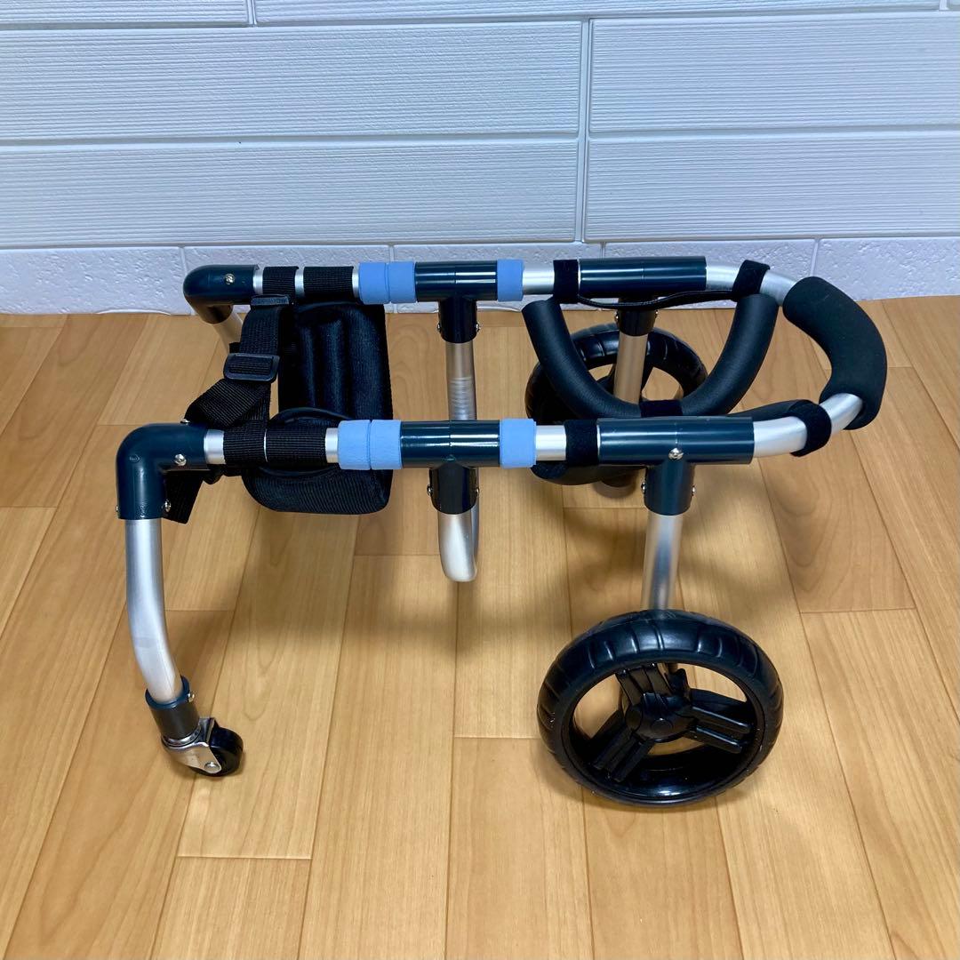 kinacoページ小型犬用4輪　犬の車椅子　犬の歩行器　+オプション