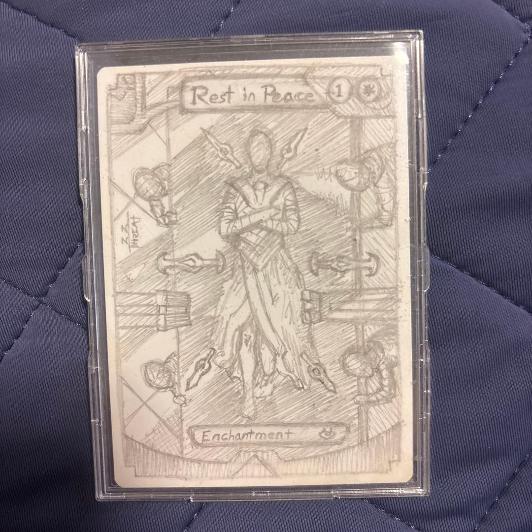 MTG アーティストプルーフ　crowded crypt