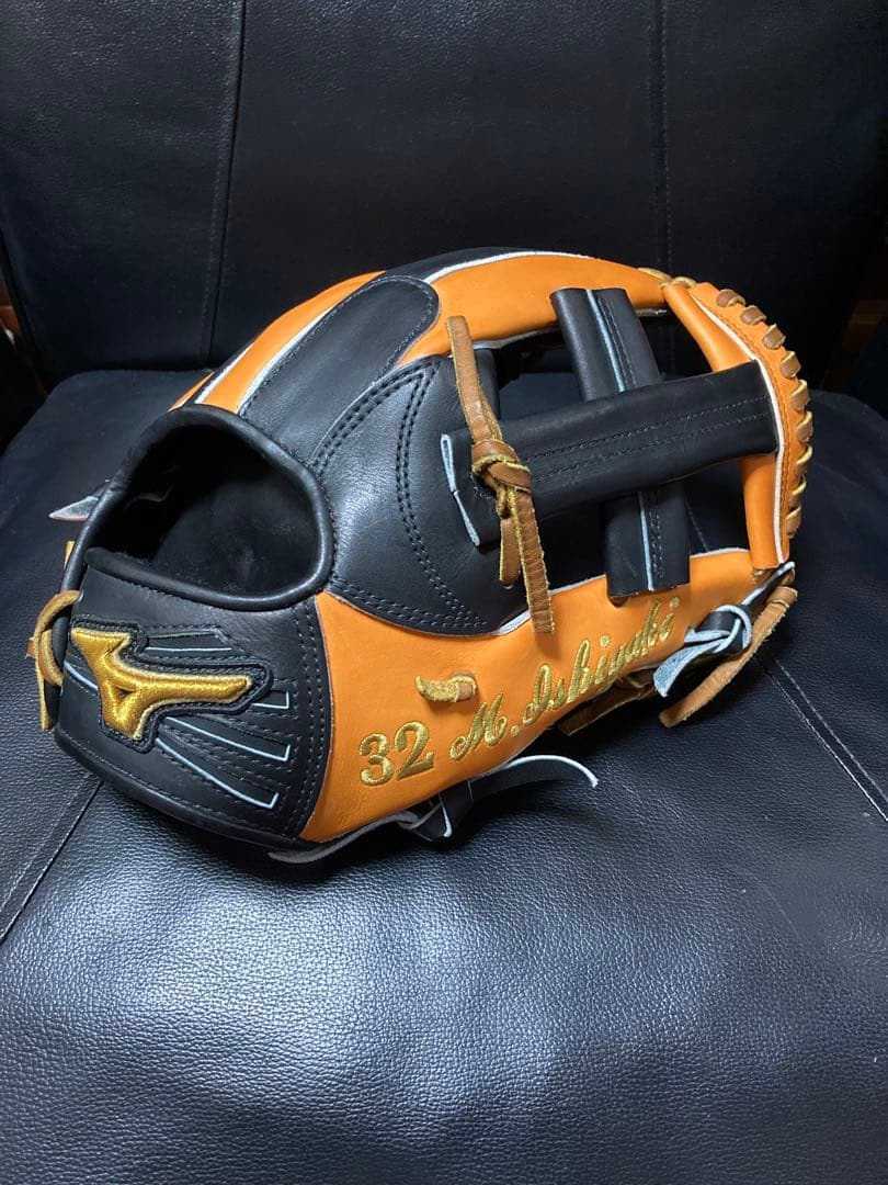 プロ野球選手支給品ミズノプロ硬式グローブ
