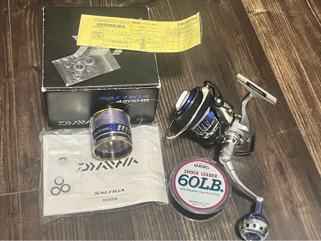 10 DAIWA SALTIGA 4500H RCS4500替えスプール