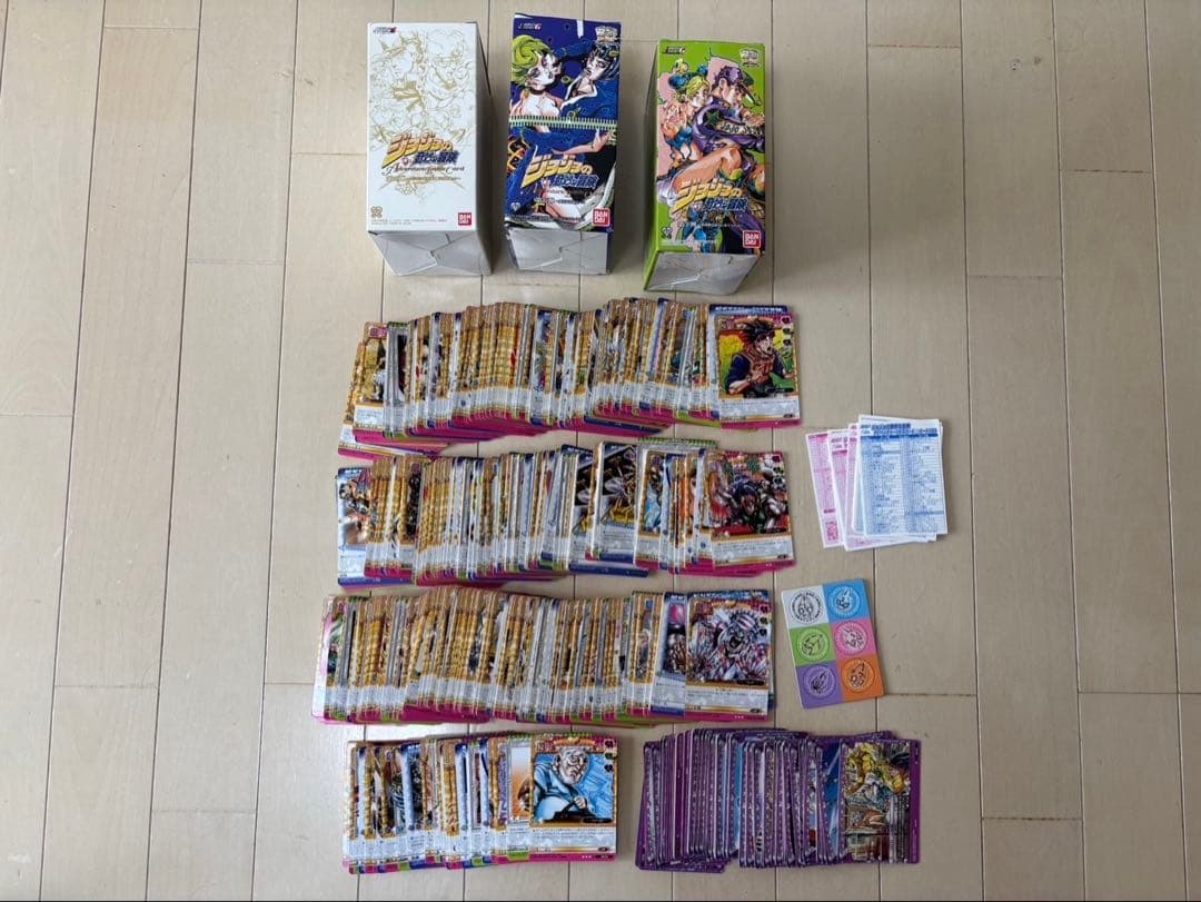 i*o様 ジョジョ abc カード　486枚まとめ売り