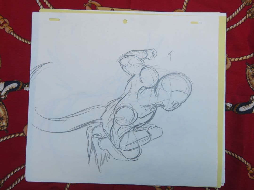 j*い様 ドラゴンボール セル画 原画 フリーザ ベジータ当時品
