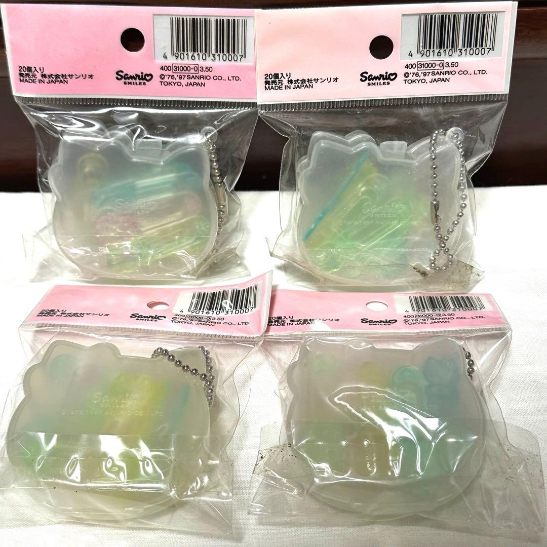 希少品　サンリオ　ハローキティ　平成レトロ　1997年　ペーパークリップ　セット