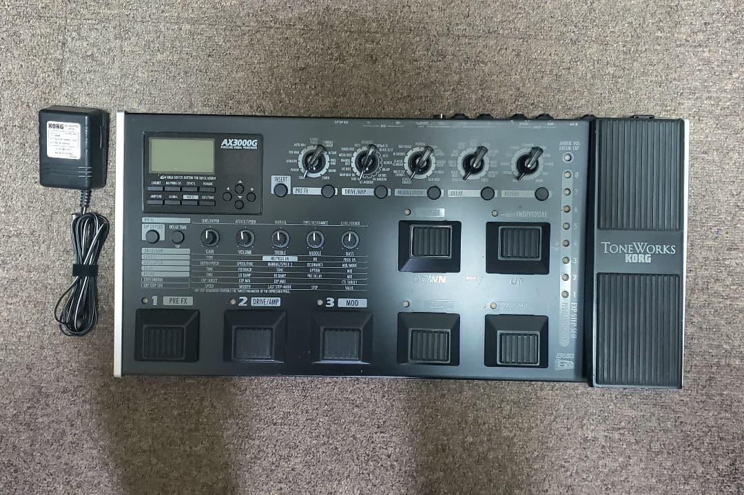 KORG TONE WORKS AX3000G 純正アダプター付 コルグ