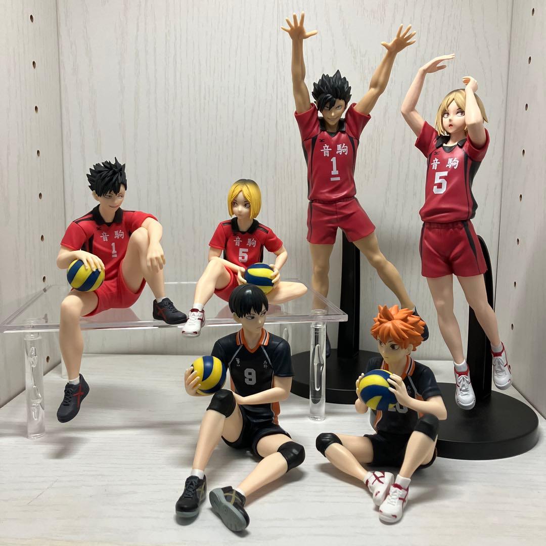 ハイキュー フィギュアセット 日向翔陽 影山飛雄 黒尾鉄朗 孤爪研磨 宮侑 宮治