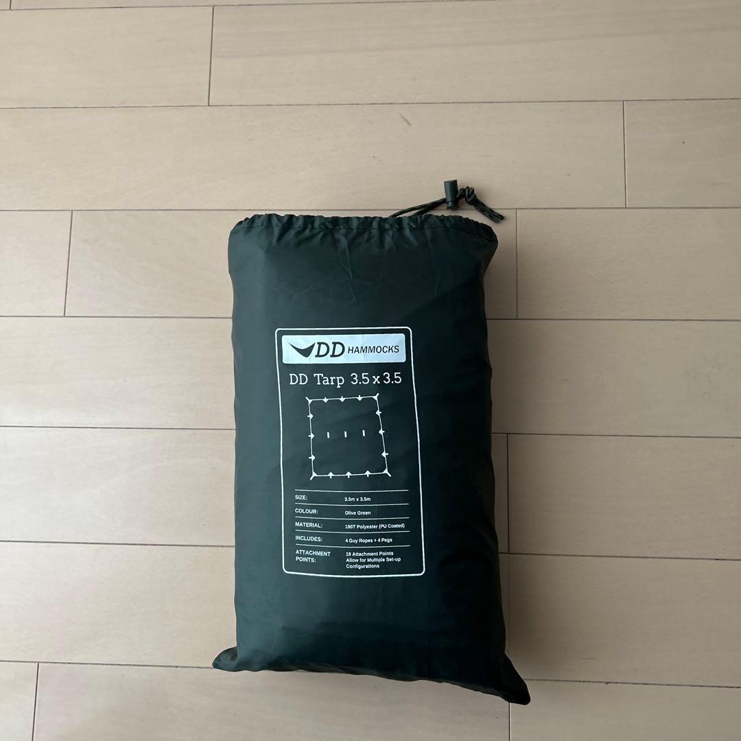 ★DD Tarp 3.5 x 3.5 オリーブグリーン★