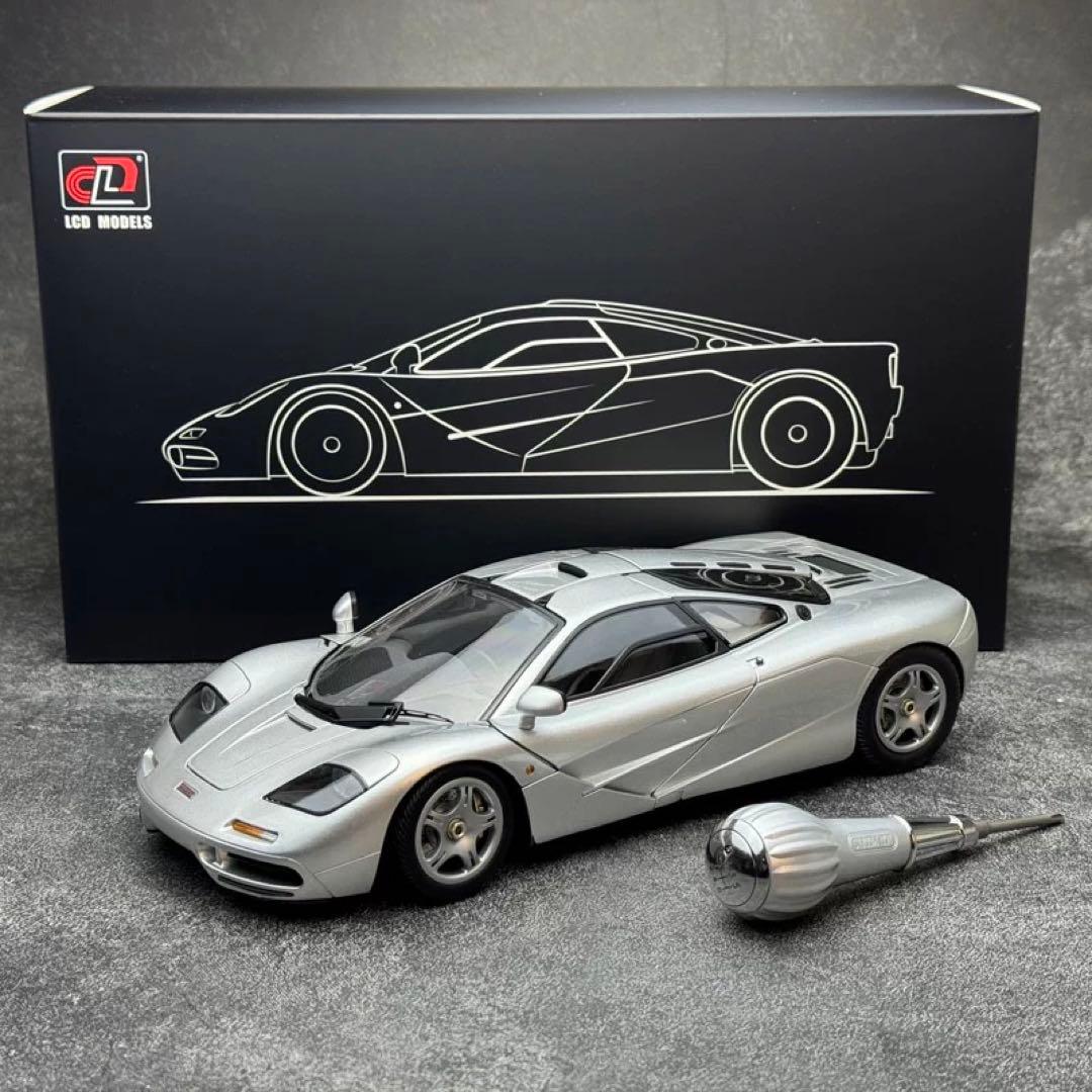 当日発送 LCD 1/18 マクラーレン F1 XP5 全開閉 金属製 ミニカー