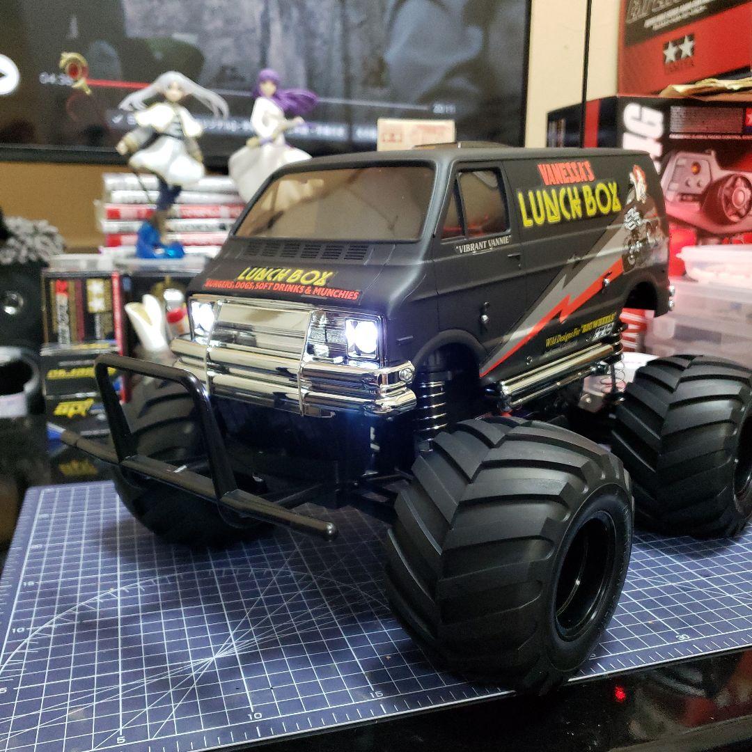 タミヤ 1/12 ランチボックス ブラックエディション ESC サーボ付き