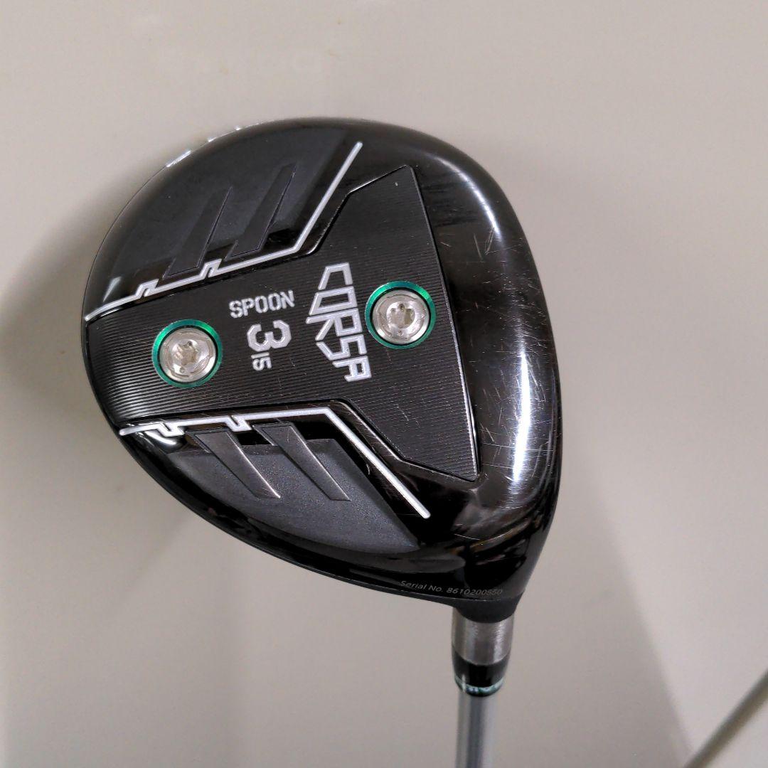バルド　コルサ、スプーン15度テンセイ白CK70x