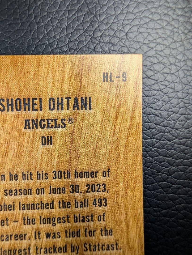 【超希少】大谷翔平 2024 Topps Heavy Lumber #HL-9