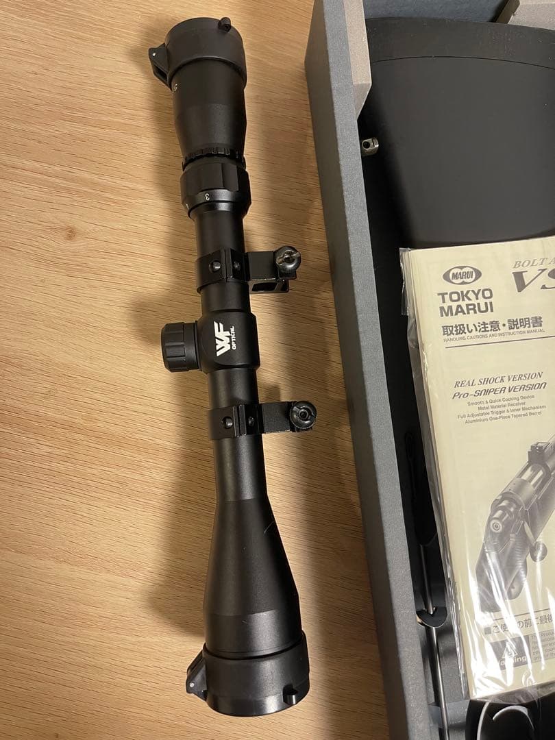 VSR-10 エアコッキングライフル スコープ予備マガ付き