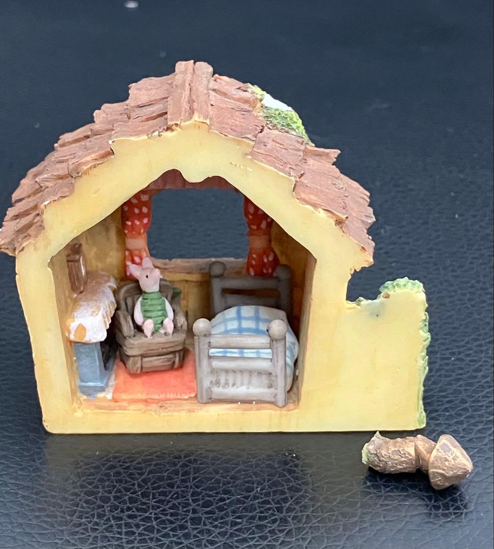 値下！くまのプーさん クラシックプー 100 Acre Wood 置き物 セット