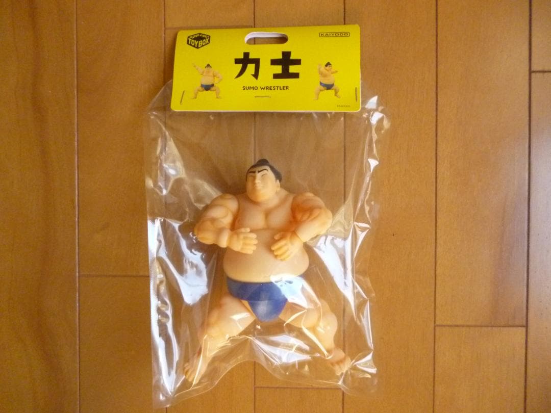 希少・新品・未開封／ソフビトイボックス　力士　1個／海洋堂　ソフビ