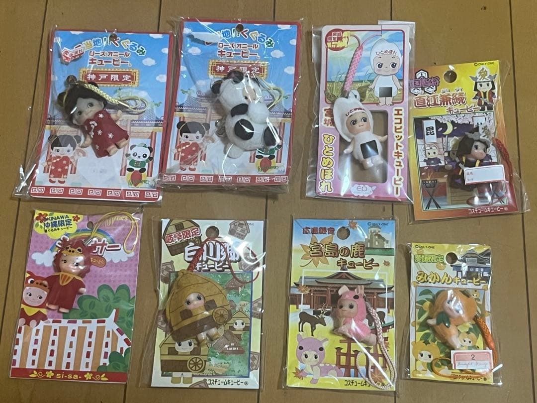 お値下げ！ご当地キューピー　33個セット　まとめ売り　ねつけストラップ