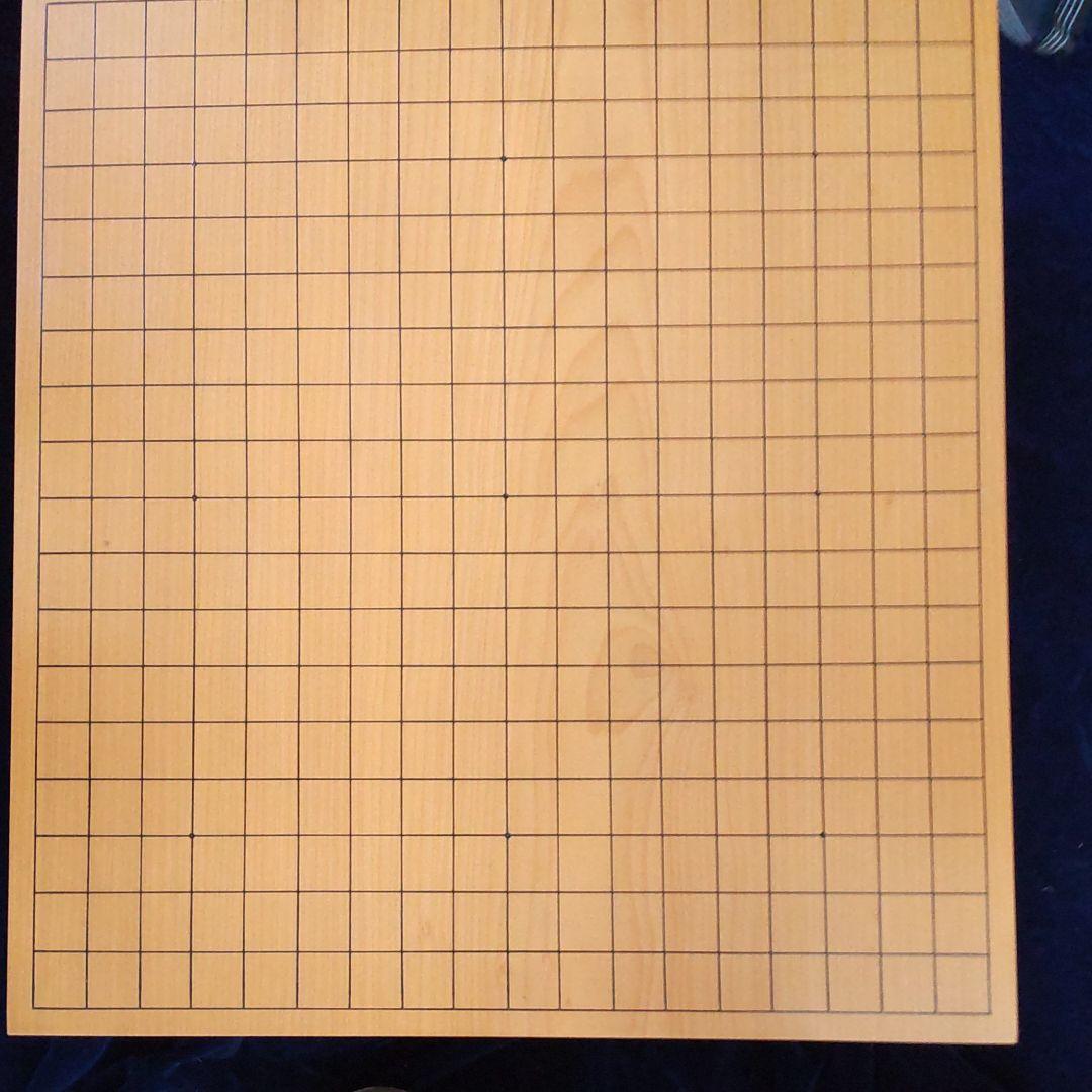 本榧碁盤　木裏盤　新品　四寸八分