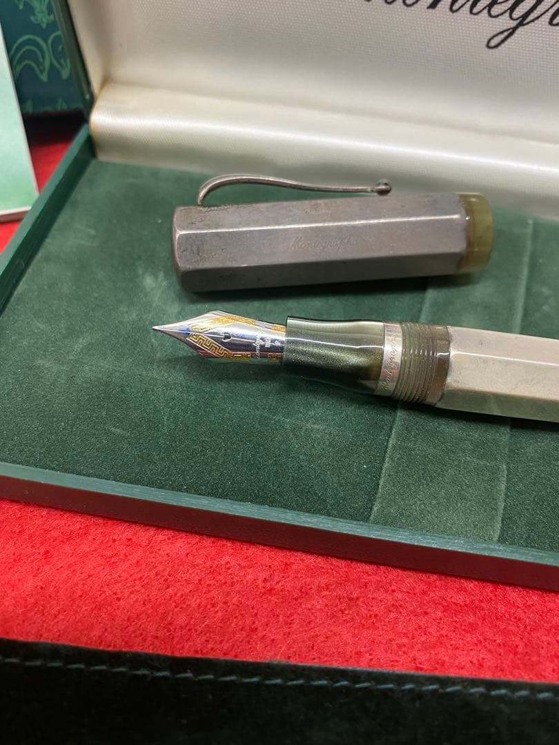 Montblanc 万年筆 純銀