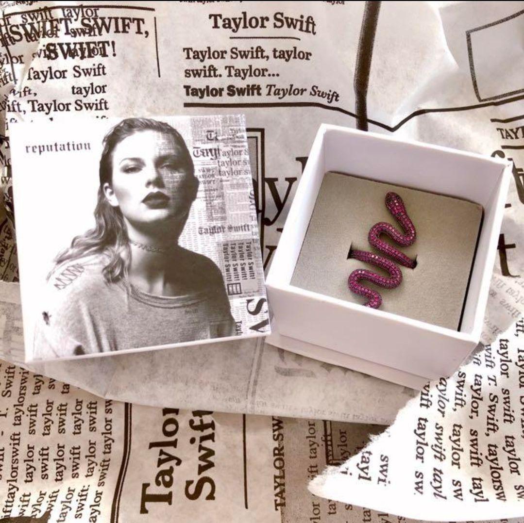 テイラースウィフトTaylor Swift Purple 蛇指輪スネークリング