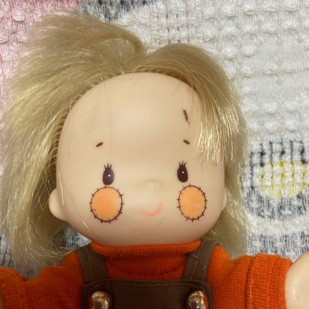 サンリオ　昭和レトロ　ヴィンテージ 人形　ソフビ　中古品　サンリオ旧ロゴ刻印