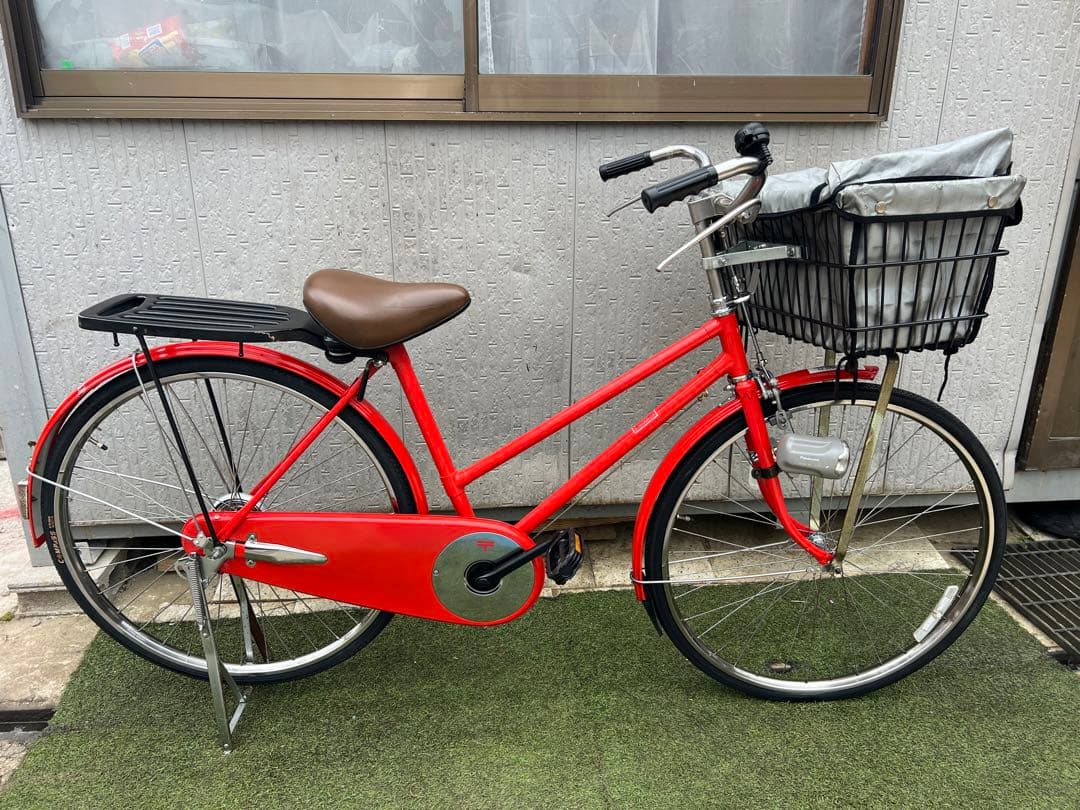 郵便自転車　丸石自転車　郵便局　〒　26インチ