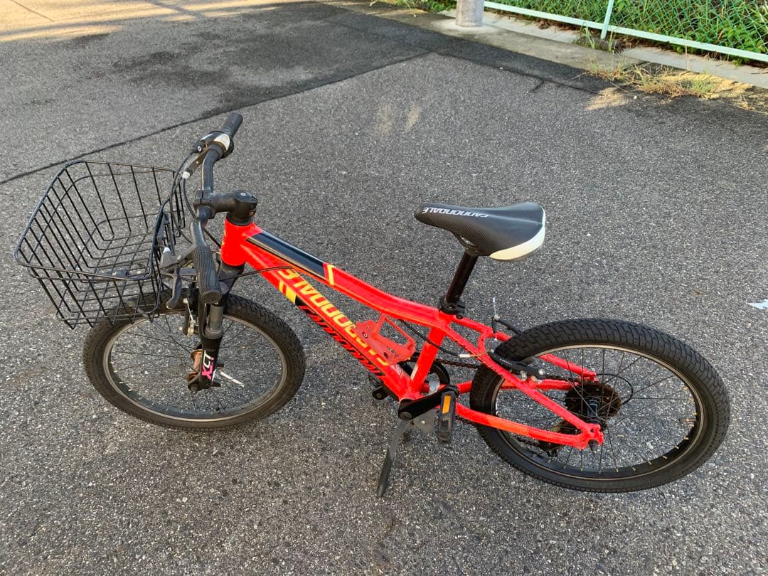 U*2様 Cannondale MTB 20インチ タイヤ交換済み　　　　　手渡