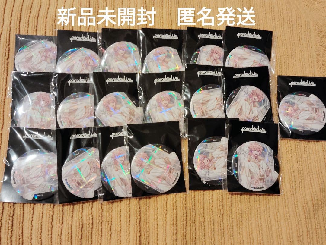 Paradox Live BIG缶バッジ 3rd Anniversary ロクタ