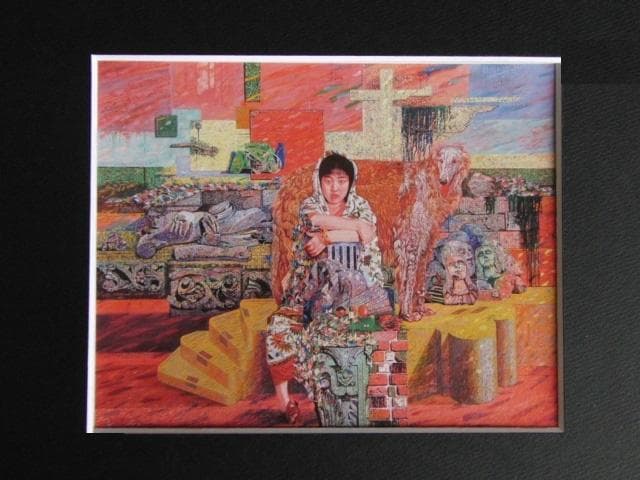 浜村博司、【ナガサキ考・五番崩れ】、希少な限定額装用画集画
