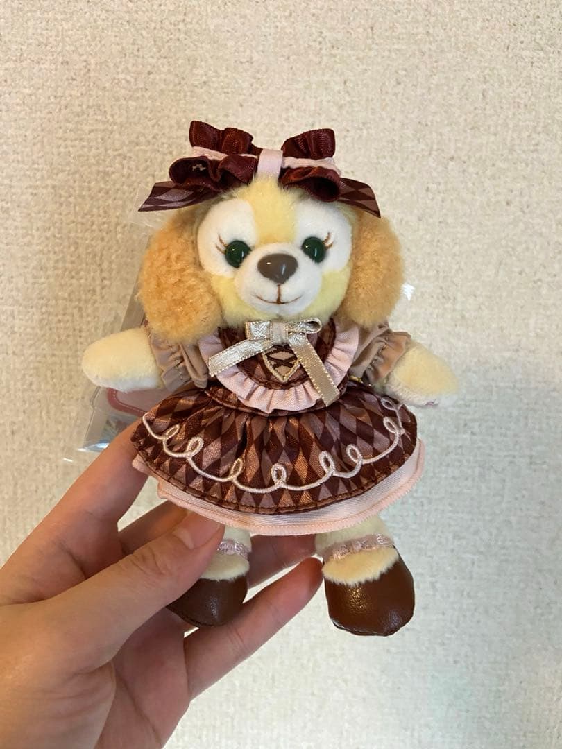 上海ディズニー　黒チョコ　クッキーアン　キーホルダー