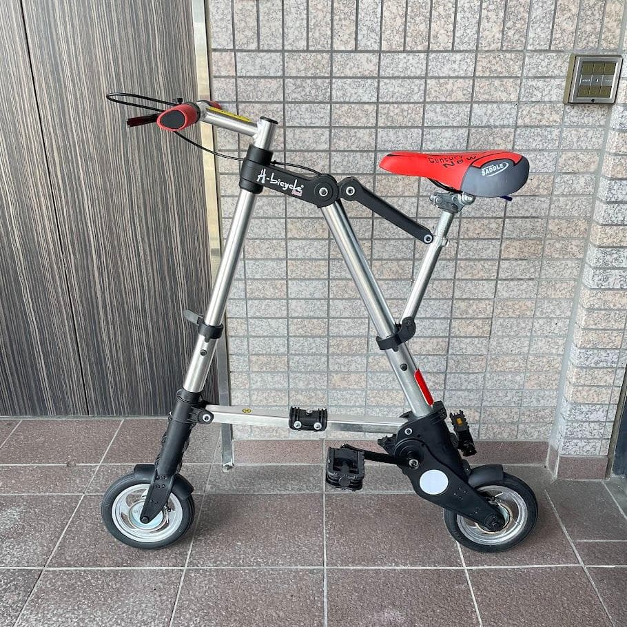 ●A-bicycle Road● 折りたたみ自転車 超小型A型bike キャンプ