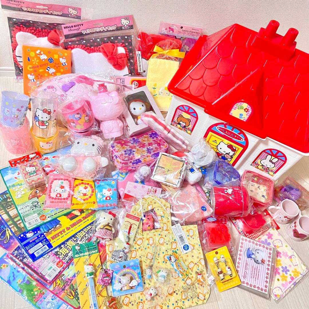 大量！サンリオ キティ 家 収納ボックス ケース まとめ売り ご当地キティ 他