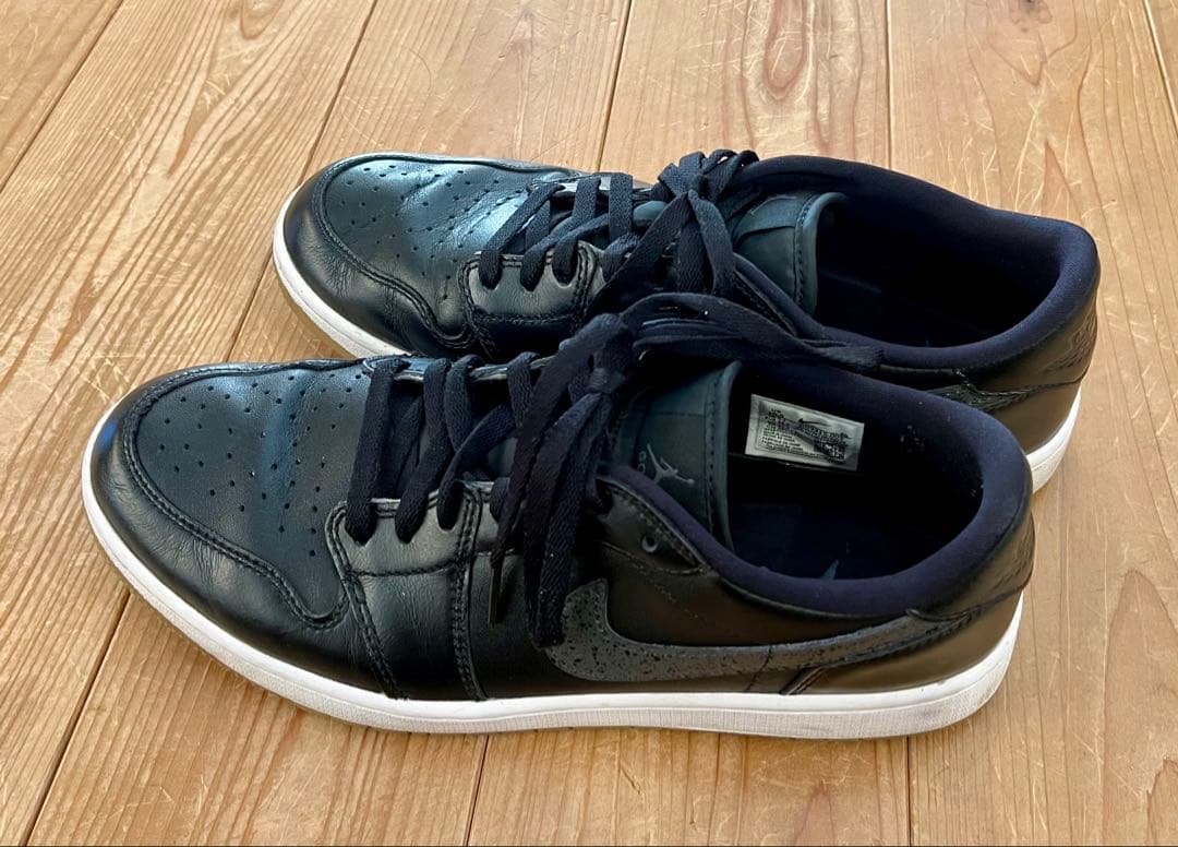Nike Jordan Golf 黒 シューズ　JORDAN1 low golf